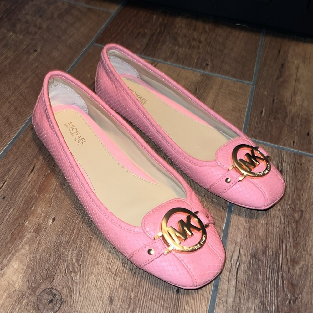 Michael Michael Kors Futlon Embossed Moccasin Size 6.5